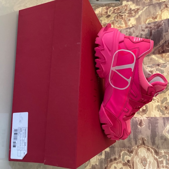 Valentino authentic sneakers hot pink - Picture 3 of 6